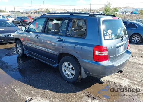 2003 Toyota Highlander V6 из США, поврежденный, VIN JTEHF21A030148508
